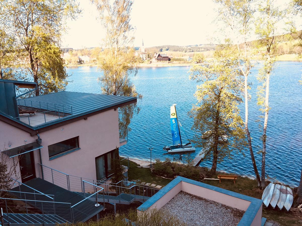 Apartmany Bella Vista Lipno Frydava ภายนอก รูปภาพ